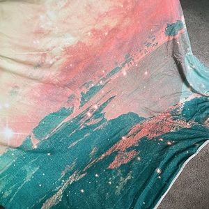 Urban Outfitters DENY Duvet Cover // Galaxy Landscape TWIN XL
